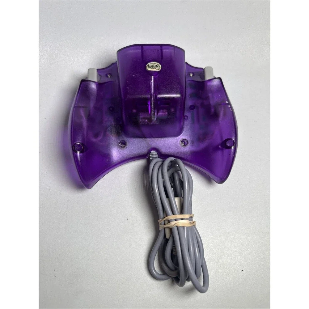 Intec Sega Dreamcast Shark Purple Advanced Controller Tested Working